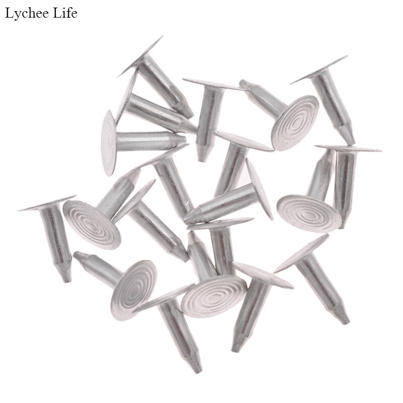 Lychee Life-tachuelas metálicas para pantalones vaqueros, tachuelas con botón a presión, remache, NO cosido, accesorios de ropa hechos a mano, 20 Uds.