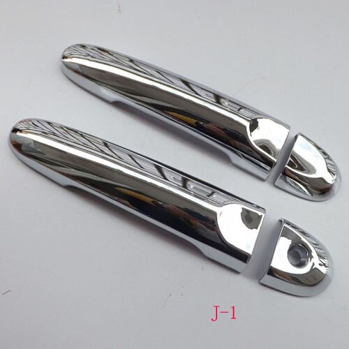 For Nissan Juke ABS chrome Door Handle Cover Door Handle straps car accessories 4pcs: J1
