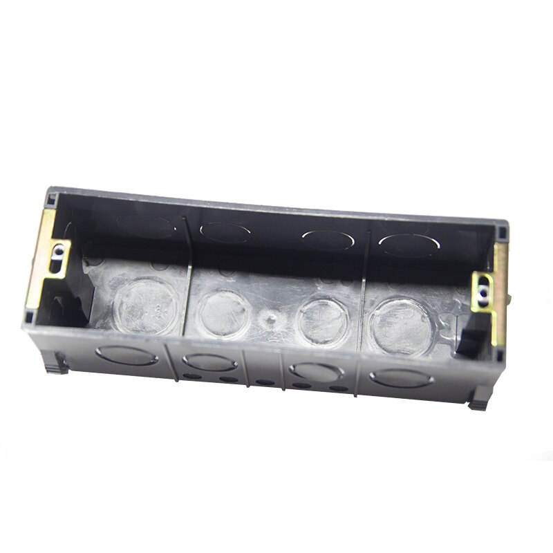 5 PCS 183x62x53mm Wall Plate Wall Mounting Socket Box Internal Cassette PVC Switch Mounting Box Junction Box