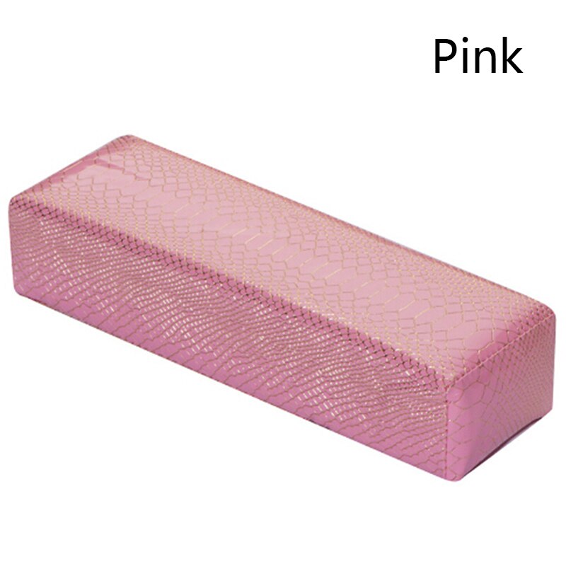 Manicure Hand Pillow Leather Pad Hand Holder Arm Rest Nail Art Tool Hand Cushion: PK