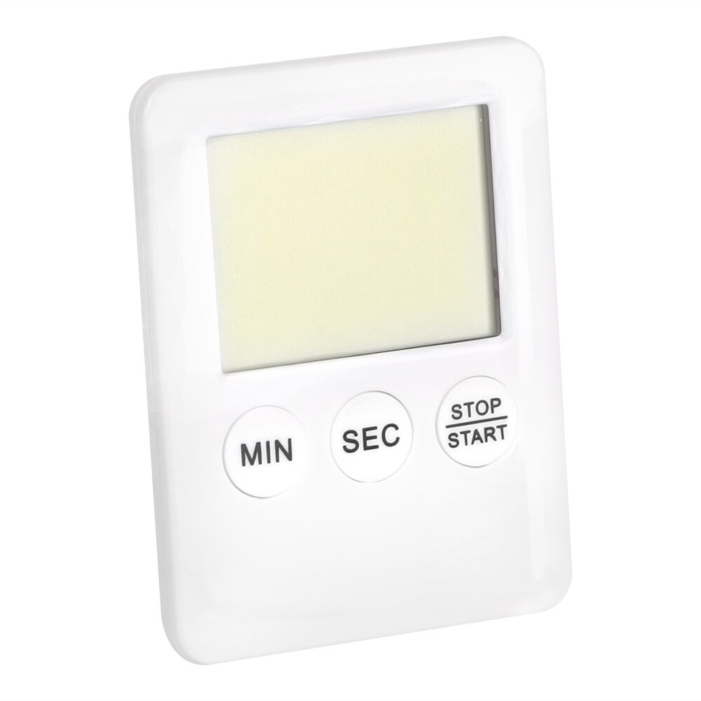 NICEYARD Alarm Clock Square Count Up Countdown Kitchen Cooking Timer Large LCD Digital Screen with Magnet