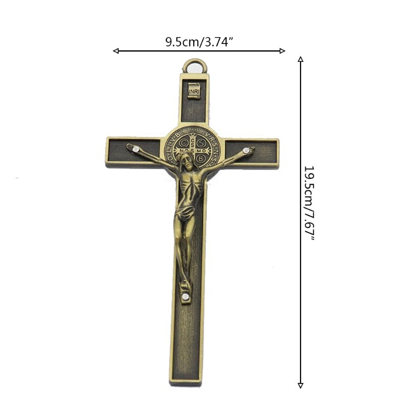 Katholieke Jesus Cross Hanger Christus Religieuze Auto Hanger Opknoping Muur Crucifix Cross Auto Styling Accessoires Auto Decoratie