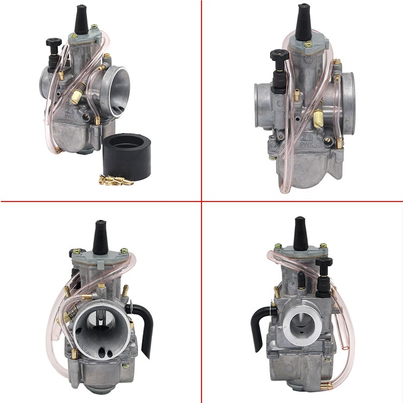 Sclmotos-21 22 26 28 30 32 34mm PWK Motorrad Vergaser Kohlenhydrate Mit Energie Jet passen 2 Hub Motor- Energie Rolle ATV aus Straße