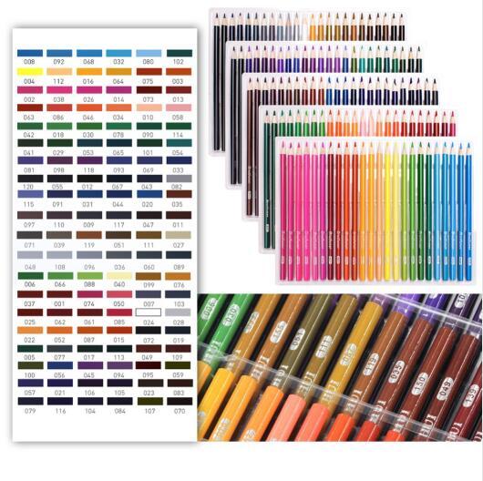 Professionele Coloring Potloden-Tot 145 Stuk Gekleurde Potloden Tekening Potloden Schets Potloden En Accessoires Art Supplies Set: 120 colors