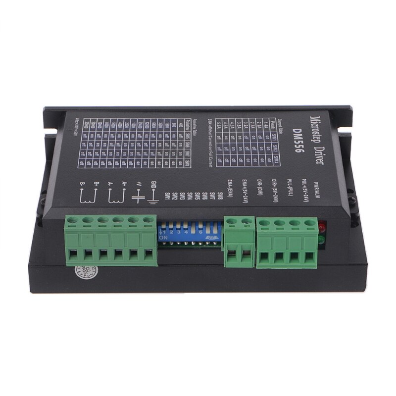 DM556 2-Fase Digitale Stappenmotor Driver 42/57/86 Stappenmotor Driver Voor Cnc