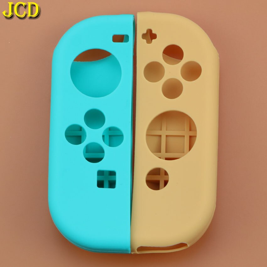 JCD 1PCS Soft Protective Silicone Case for Switch NS Joy Con Replacement Housing Shell Cover for NS JoyCon Controller Case: DN