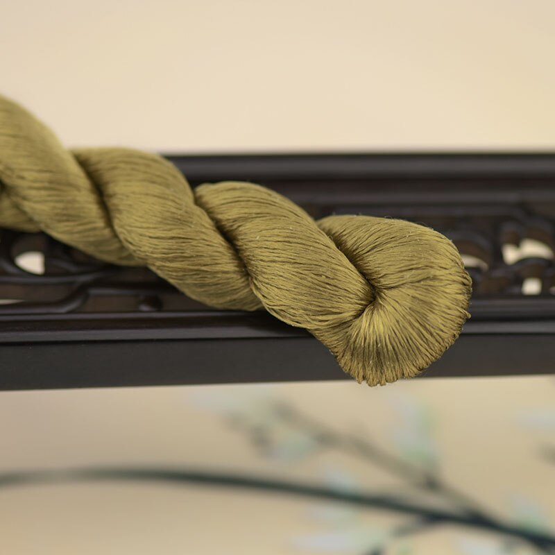 silk embroidery thread / 100% silk thread /hand embroidery embroider cross stitch/dark brown series/7 pure colors: 4