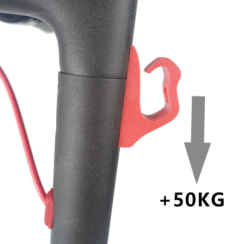 Til xiaomi scooter  m365/ pro tilbehør kombinationssæt krog skærmbeslag beskyttelsesstrimmel dæmpning