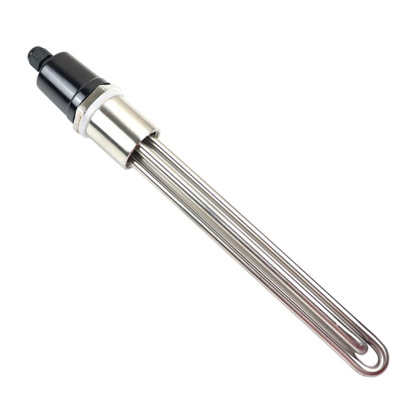 220v Water Heating Element DN25 Stainless Steel Electrical Immersion Brewing Tubular Heater 2.5kw/3.5kw/4.5kw/5.5kw: 220v 5500w / Heater Thread