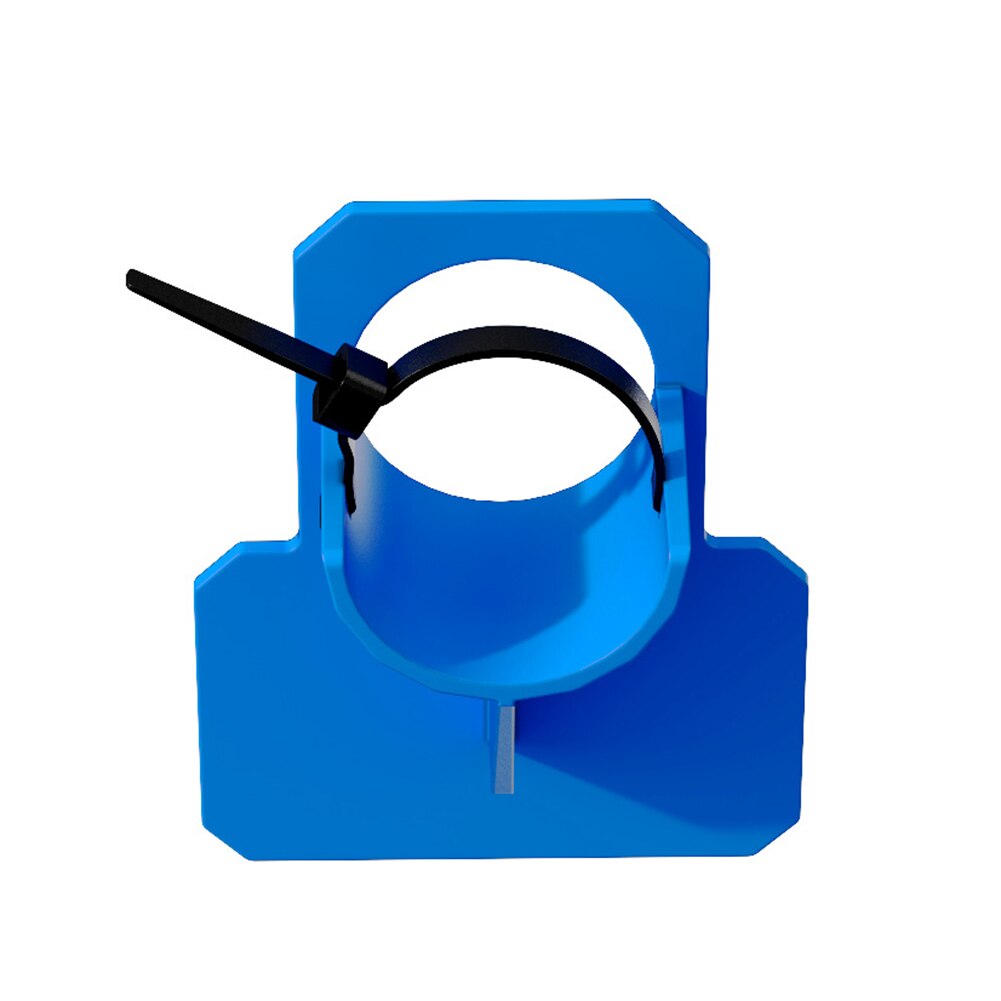 Swimming Pool Pipe Holder Hard ABS Swim Pool Pipe Holder Mount Supports Hose Outlet with Cable Tie Porta-cachimbos para piscina