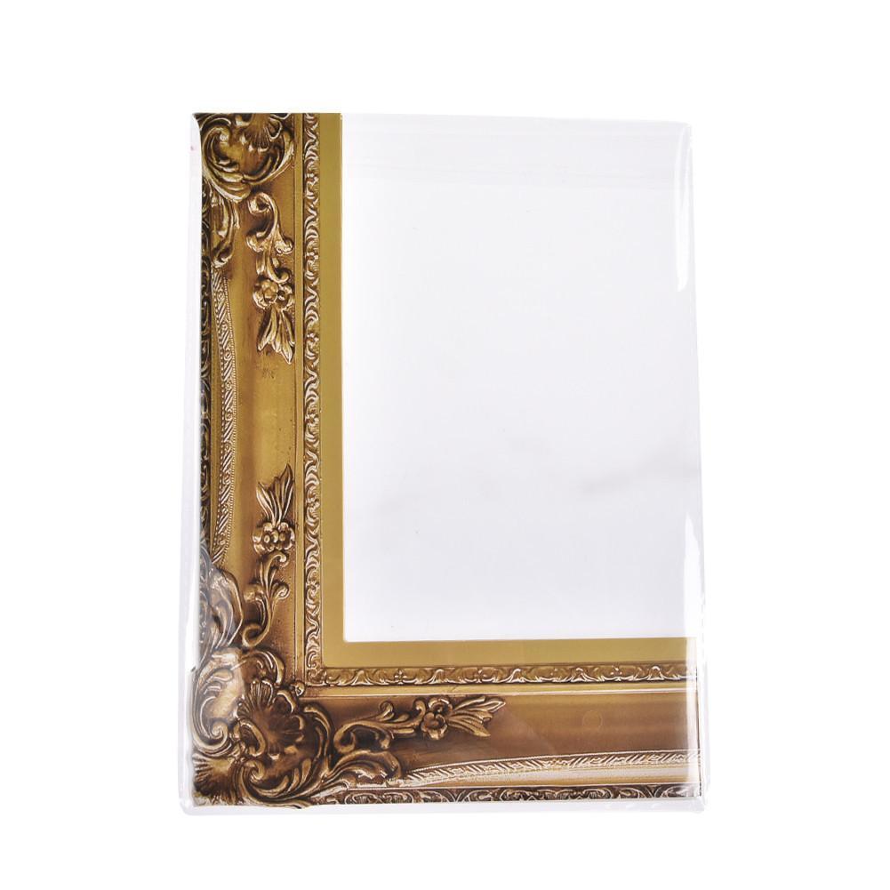 Classic European Style Golden Paper Photo Frame Wedding Party Decoration DIY Photo Props