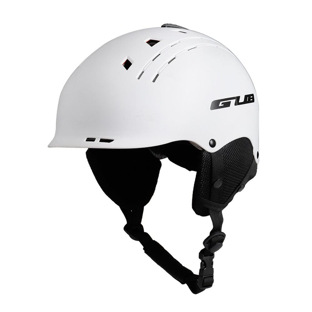 Ski Helm Winter Schnee Snowboard Skifahren Helm mit Sicherheit für Männer und Frauen # W #3N06: WHITE