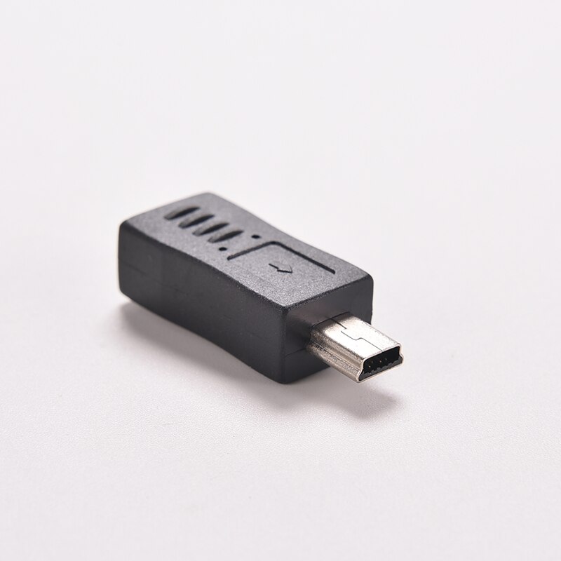 Micro usb female til mini usb male adapter connector converter adapter for mobiltelefoner  mp3