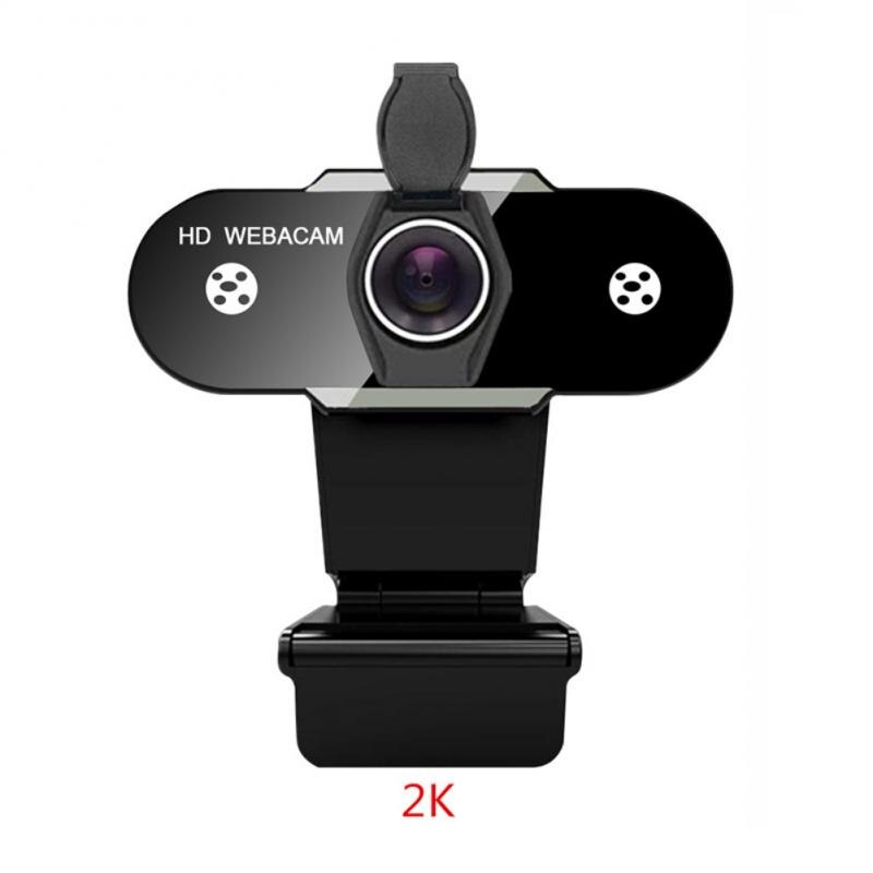 Webcam Full Hd 2K/1080P/720P/480P Video Web Cam Autofocus met Microfoon Usb Webcam 1080P Web Camera Voor Pc Desktop Laptop: 2K
