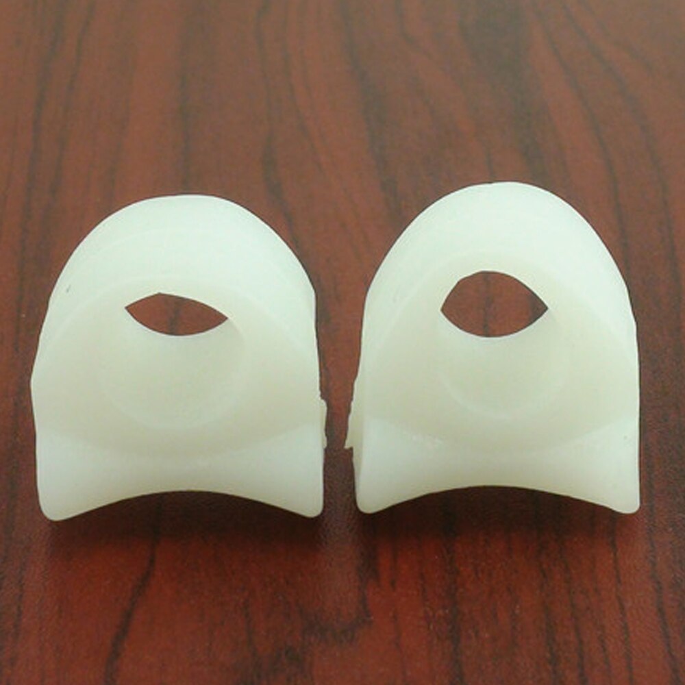 2Pcs Toe Separator Soft Gel Hammer Claw Toe Pad Foot Care Cramp Hallux Valgus Hallux Braces Foot Pain Relax Cushion C135