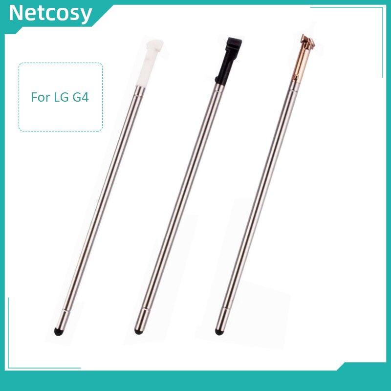 Netcosy Touch Screen Stylus Pen Capacitieve S-Pen Vervanging Voor Lg G4 LS770 H635 H540 MS631 Goud/Wit/Zwart