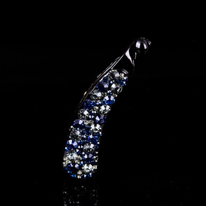 Clip à griffes en cristal coréen pour femmes, multicolore, Clip à fleur banane, pour couleurs de mariage, 1 pièce, offre spéciale: Gray 10cm