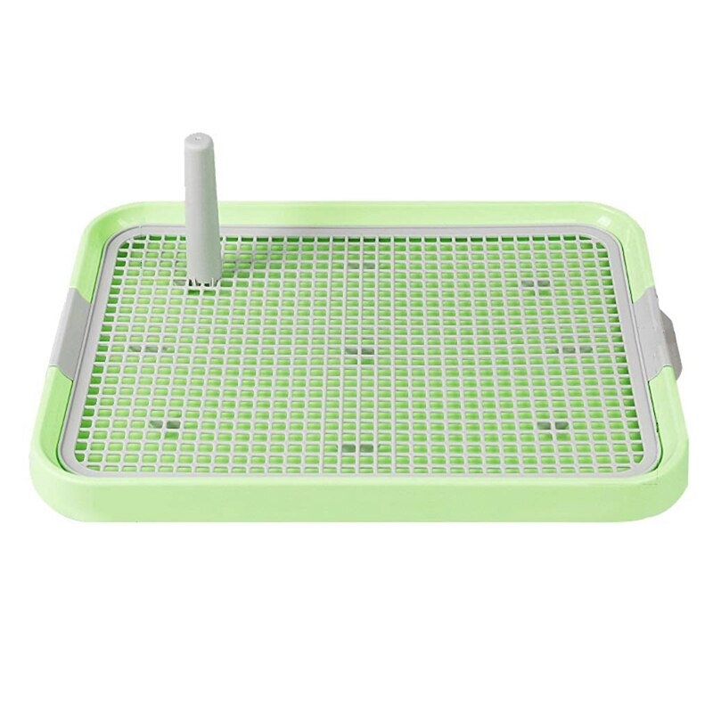 Lattice Dog Toilet Potty Pet Toilet For Dogs Cat Puppy Litter Tray Training Toilet Easy To Clean Pet Product: Green