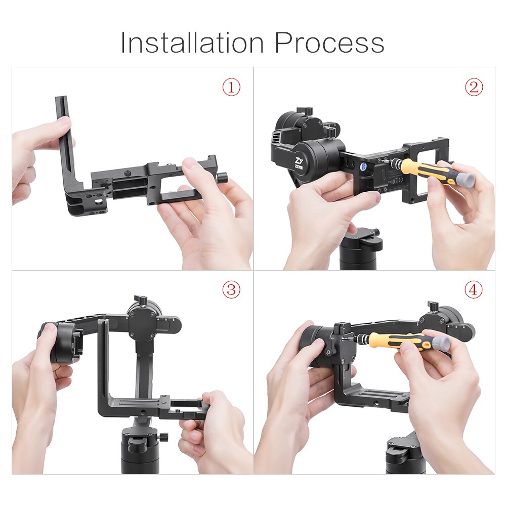 Zhiyun GAP01 Kran 2 Schwerkraft Einstellung Platte für 1DX und Andere Schwere Kamera & Objektiv Kombinationen