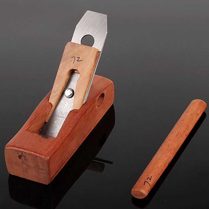 280mm redwood træbearbejdning flad høvl med håndtag kant håndhøvl manual gør-det-selv tømrer træsnedker polish værktøj træbearbejdning høvl
