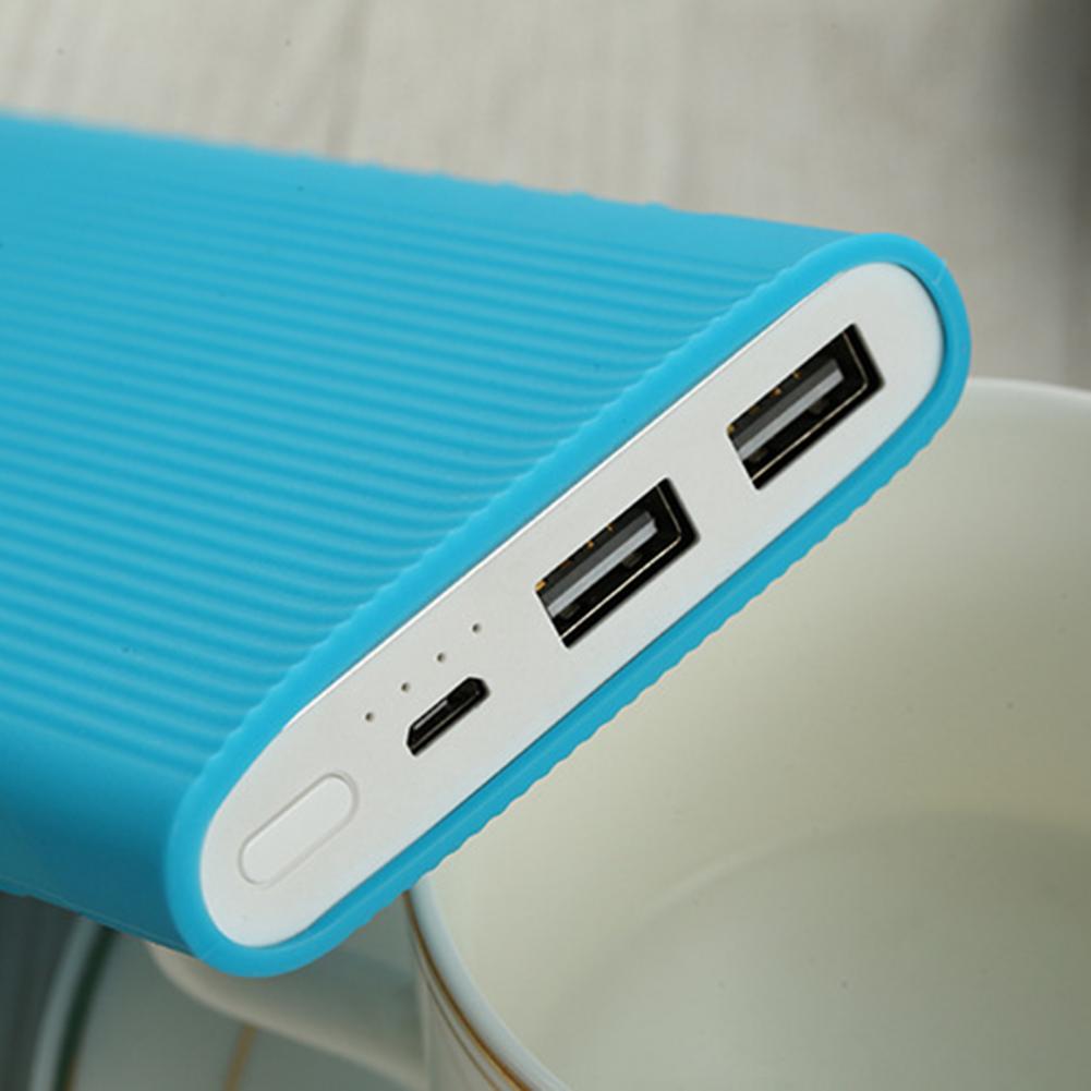 Siliconen Protector Stevige Beschermende Siliconen Power Bank Beschermhoes Voor Xiaomi Power Bank Tweede Generatie 10000Mah