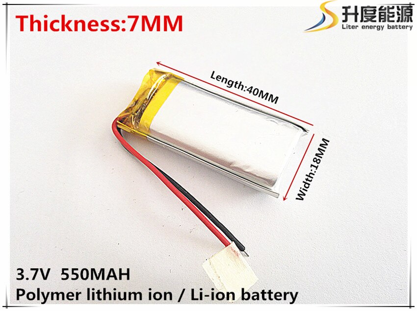OJRN 20 stks 3.7 V 1500 mAh 505050 Lithium Polymeer ion Batterij 2.0mm
