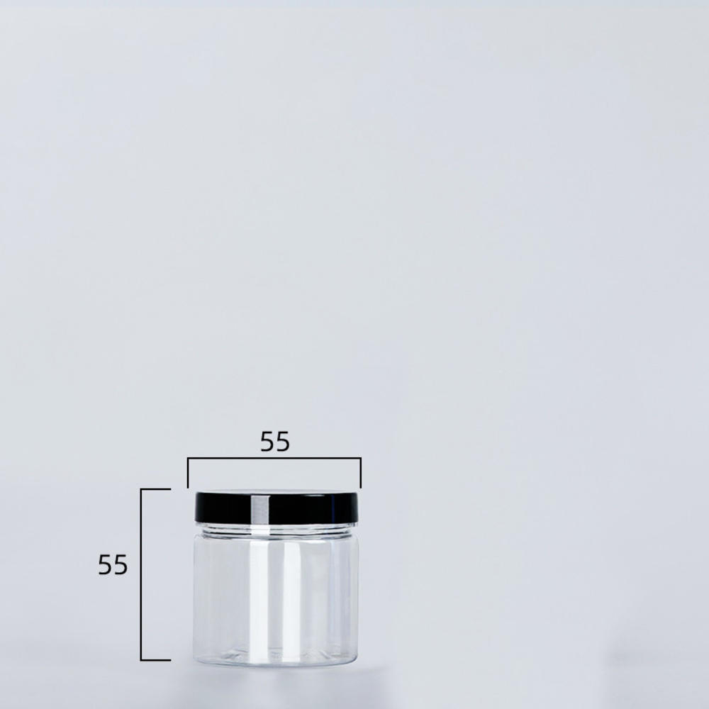 Clear Sealed Can With Lid Food Smell Odor Proof Storage Packaging Bottle Coffee Beans Seasoning Container Kitchen Accessories: DARK GRAY