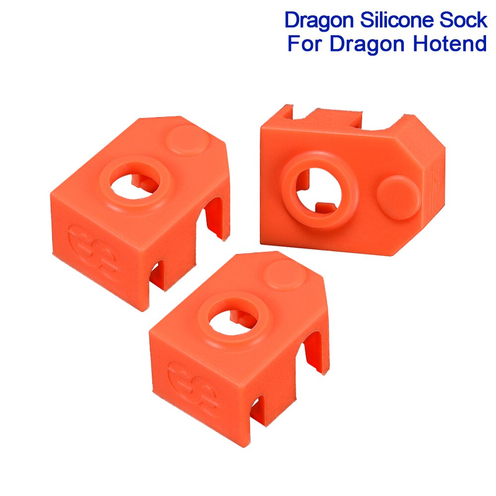 Phaetus dragon silikone strømper dragon hotend  v2.0 varmeblok cover ekstruder varme blok cover 3d printer dele vs  v5 v6 mk8 sok