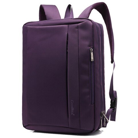 17.3 Inch Laptop Bags Large Space Travel Bag For Notebook Nylon Computer Messenger Bags Women's Briefcase D111: Purple