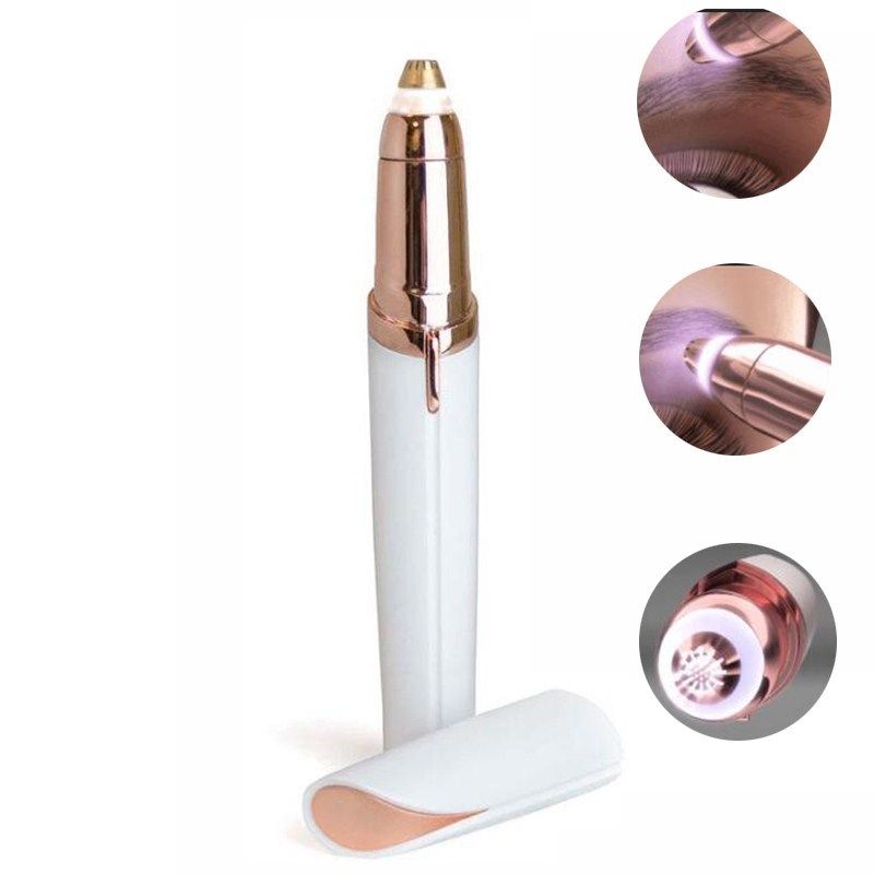 Cabezales de repuesto removedor de vello de cejas, cuchillas indoloras, limpieza para mujeres, depiladora eléctrica de vello Facial, cuchilla de afeitar, herramienta para el cuidado Facial