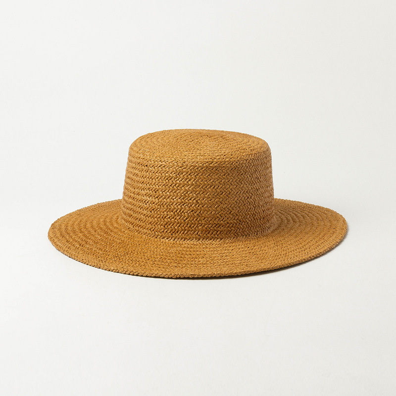 01912-hh7362a sommar handgjorda papper gräs fedoras keps män kvinnor fritid panama jazz hatt: 3