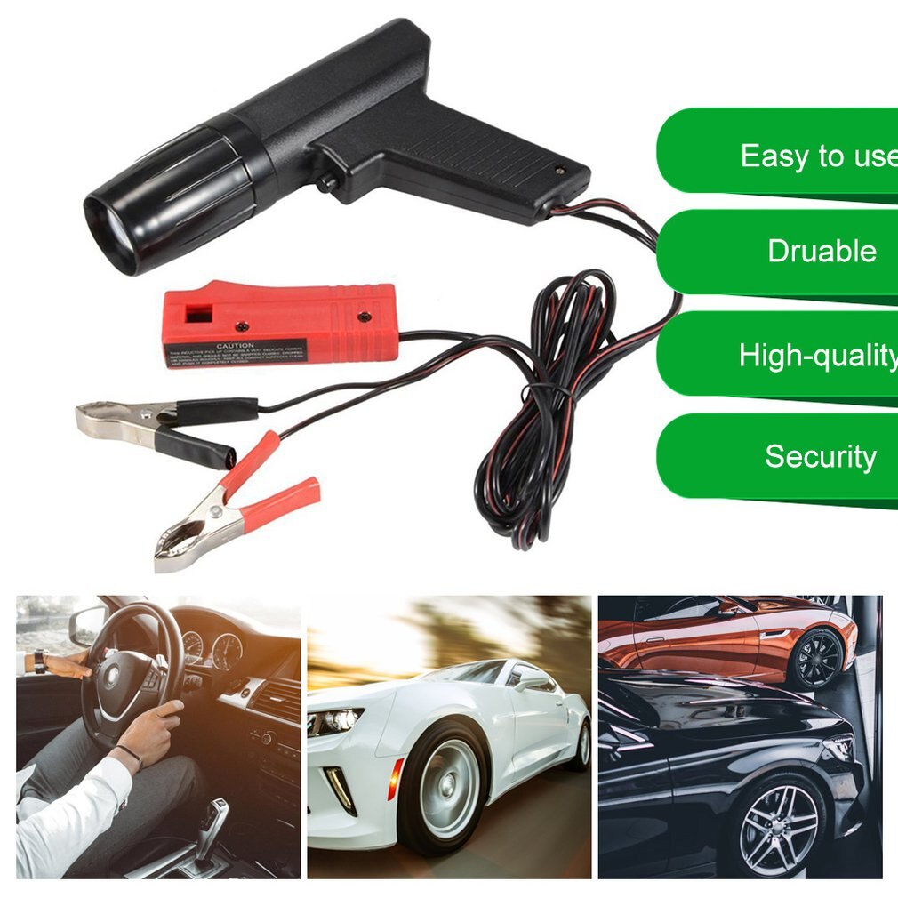 Car Inductive Ignition Timing Light Ignite Timing Machine Timing Light Fit For Car Motorcycle Ship Repair