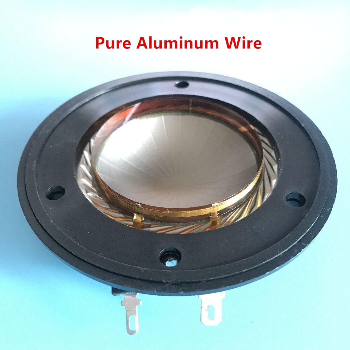 2 Pcs Diafragma Voor Wharfedale Titan D-701 Wharfedale Titan D-701, D-702A, gebruikt In Titan 12 &amp; 15 15 P/15a/12a/15d/12d: Pure Aluminum Wire