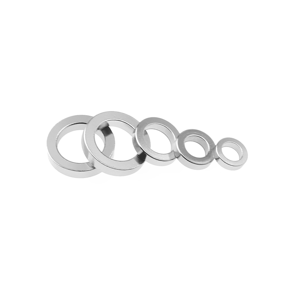 10 Uds. Espaciadores redondos planos de acero inoxidable disco de cuentas cuentas sueltas con agujero grande para DIY pulsera collar artesanía joyería suministros