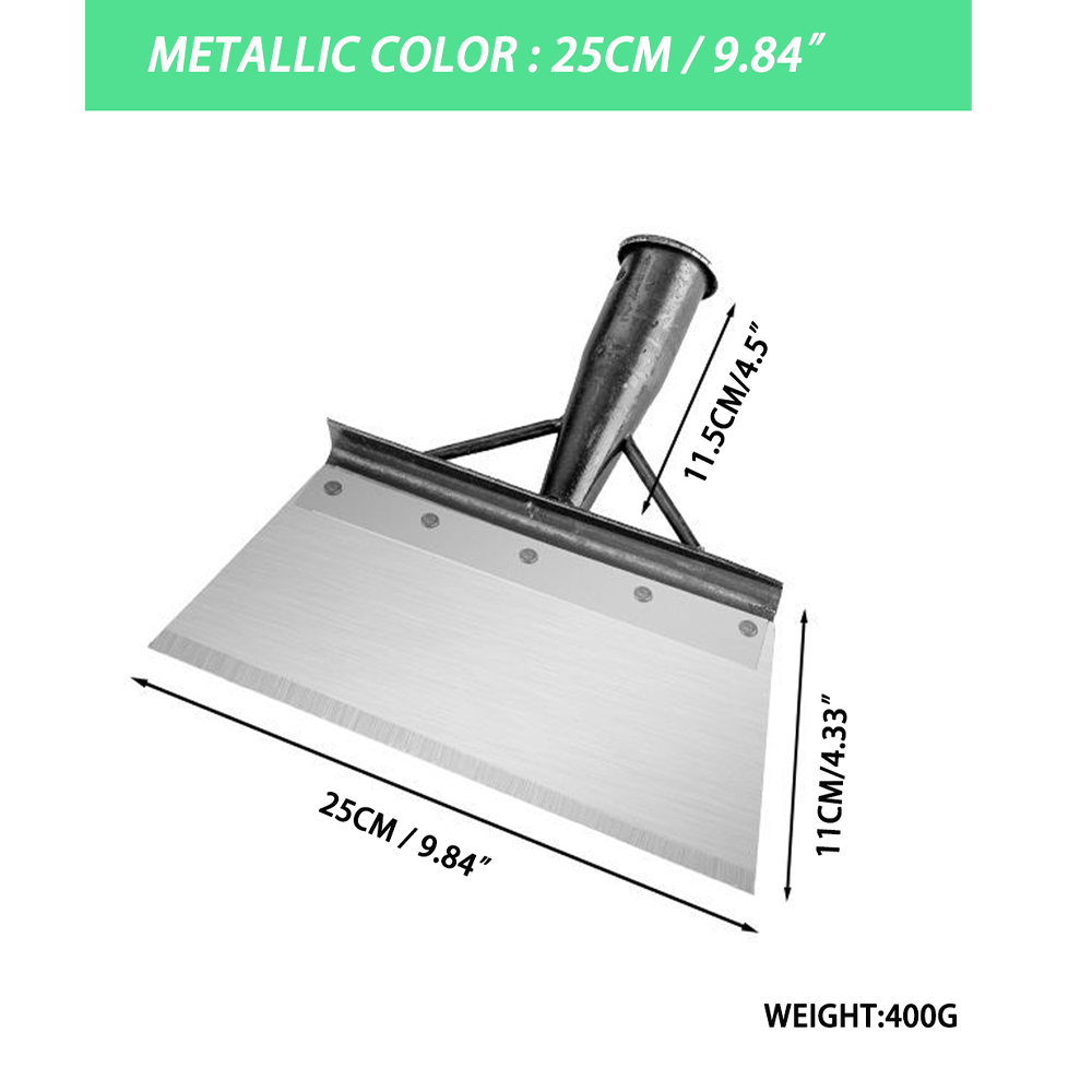 Garden Cleaning Spade Knife Made of Manganese Steel Ideal for Removing Weeds Moss Water Stains and Other Gardening Tasks: Brown