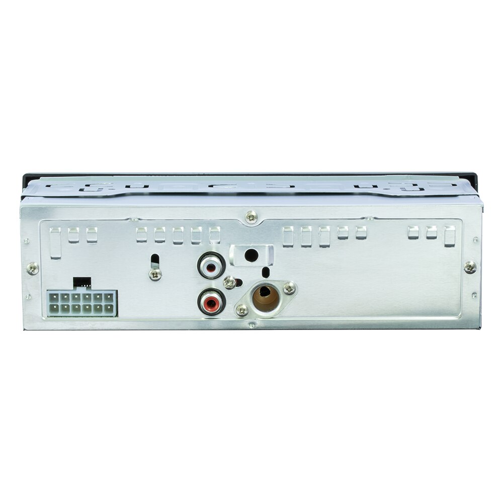 Leadfan-REPRODUCTOR DE Radio para coche, unidad principal de disco en U, estéreo, MP3, 1Din, 12V, AUX, tarjeta TF, 1030