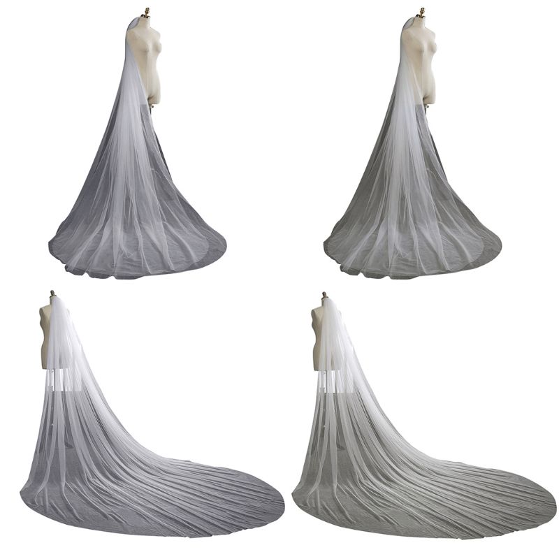 3M Elegante Bruiloft Sluiers Bruid 1 En 2 Lagen Bridal Veil Accessoires