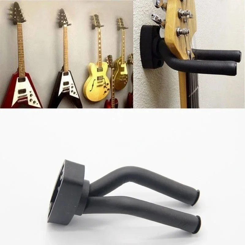 Uchwyt na gitarę Stojak robić montażu na ścianie Części i akcesoria Wyświetlacz instrumentów domowych Haczyk na gitarę Wieszaki ścienne Kostki robić gitary