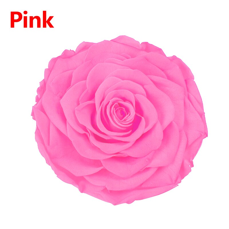 8 Stks/doos Bewaard Rose Bloemen Onsterfelijke Rose 5Cm Diameter Moeders Dag Diy Bruiloft Eeuwige Leven Bloem Materiaal: 5
