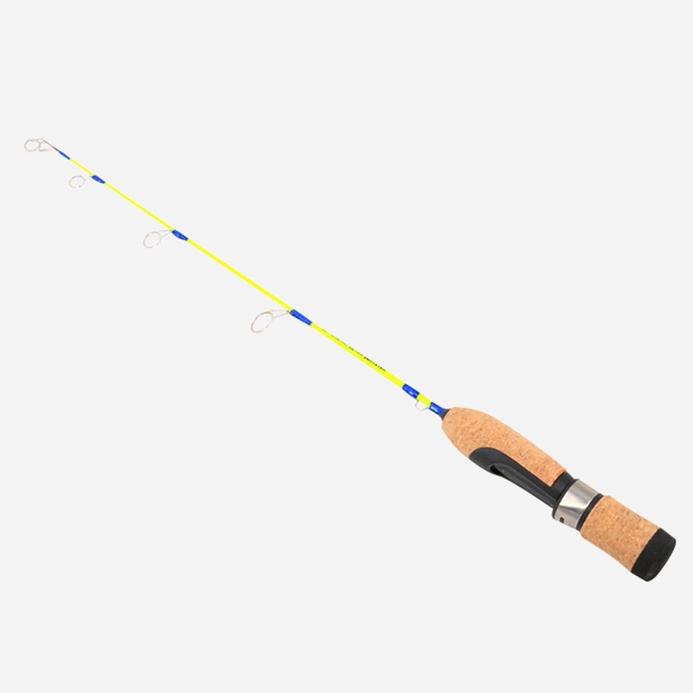 Spinnen Gießen Eis Angelrute Combo Mini Pole Locken 41/50cm Versenkbare Kohlenstoff Karpfen Stange und Angelrollen multifunktions einstellen