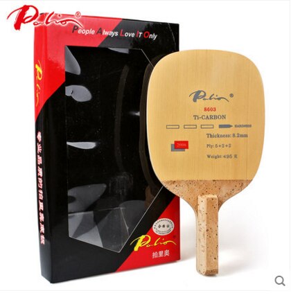 Palio 8603 Carbon Titanium JS racchetta giapponese con racchetta da Ping Pong lama da Ping Pong Bat Tenis De Mesa