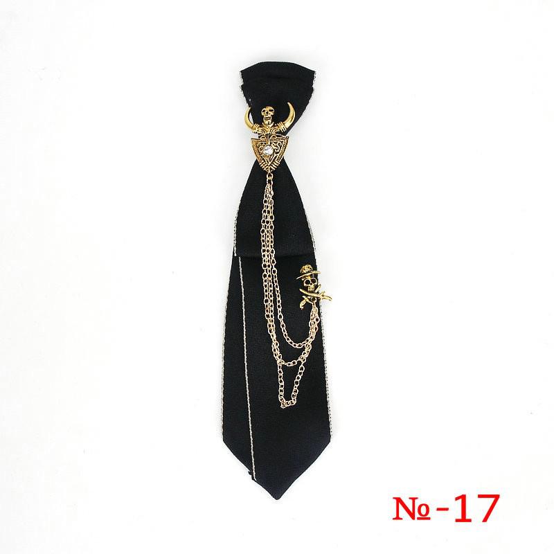 Corbata de cinta negra hecha a mano, joyería de diamantes de imitación de cristal, camisas Unisex, Collar para niños, corbatas para el cuello, uniforme escolar, corbata para mujer: 17