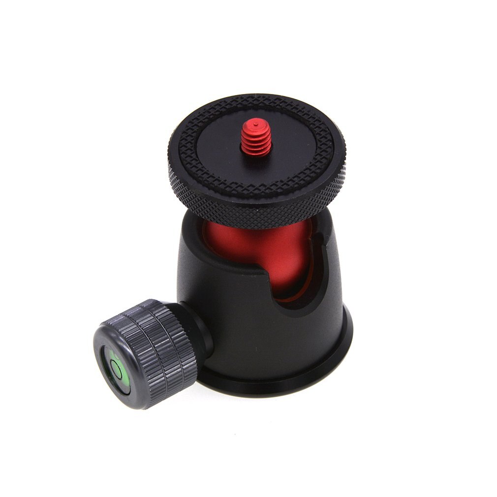Mini Tripod Ball Head Adapter Ballhead Alumimun Alloy 360Degree Swivel V1G9 Vd-M3 Mini Ball Gimbal Ball Head: Default Title