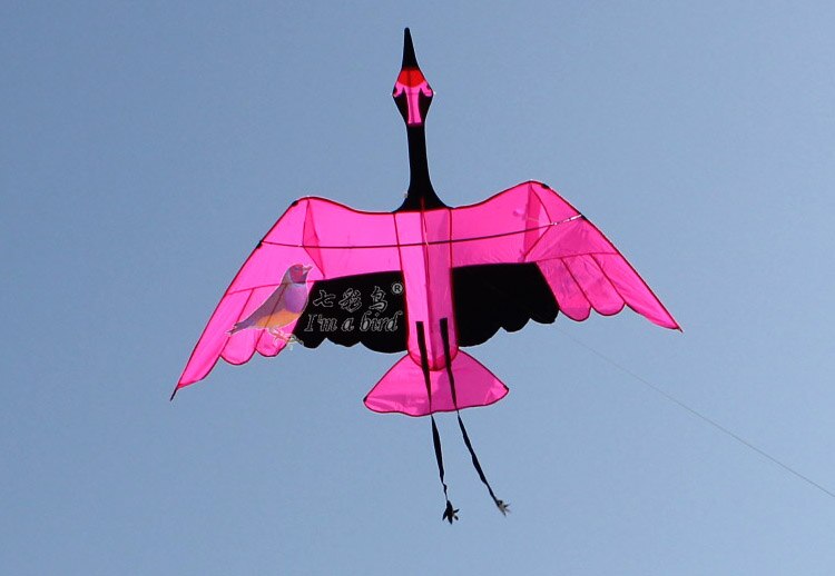 Outdoor Fun Sports 3m Swan Kite With Handle &amp; Line Good Flying /Adult kites