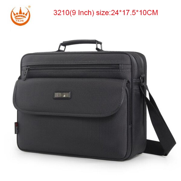 YAJIE Horizontal IPad Shoulder Bag Waterproof Oxford Man Tool Handbags Leisure Time Storage File Menssenger Crossbody Bag P634: 3210
