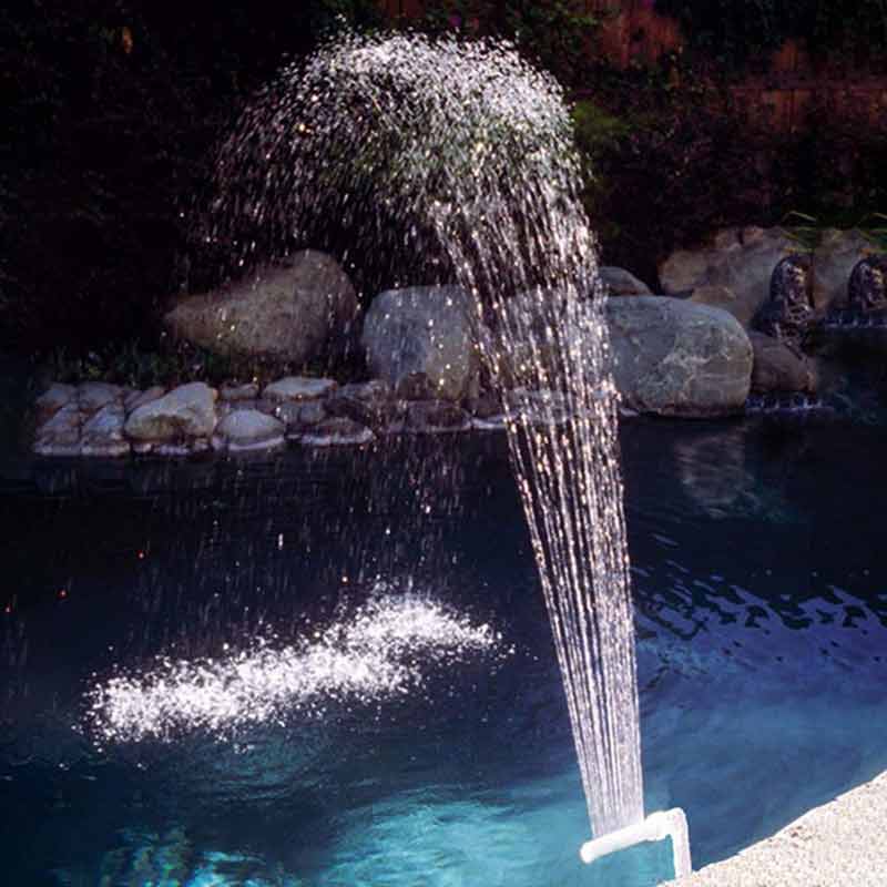 Swimming Fish Pool Waterfall Fountain Adjustable Water Pools Connector Head Decoration Pool Pond Floating Water Fountain Device
