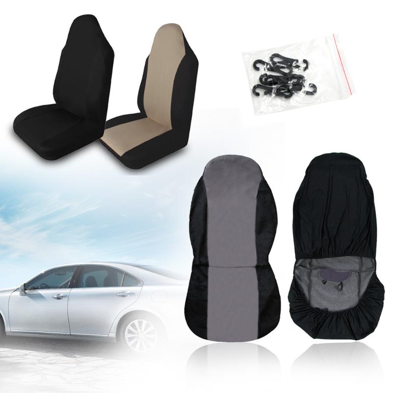 1 Uds cubierta universal de asiento de coche cubiertas de malla doble automotrices duraderas Protector de asiento de coche cojín apto para la mayoría de los accesorios de automóviles