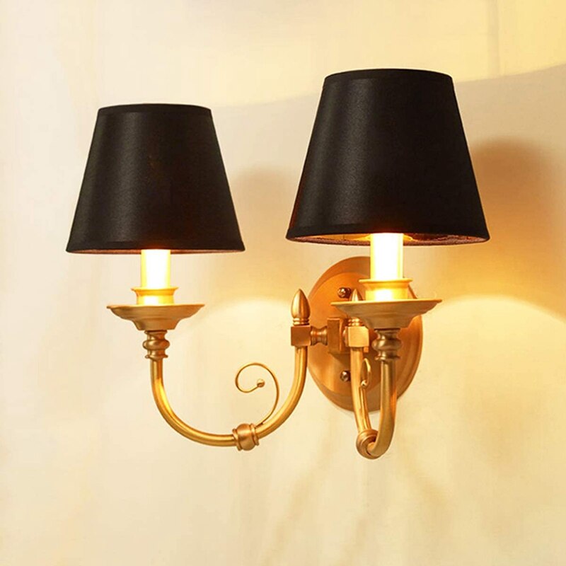 3Pcs Lamp Shade Linen Fabric Lamp Cover for Chandeliers Lights Table Floor Wall Lamps Ceiling Lamp Replacement