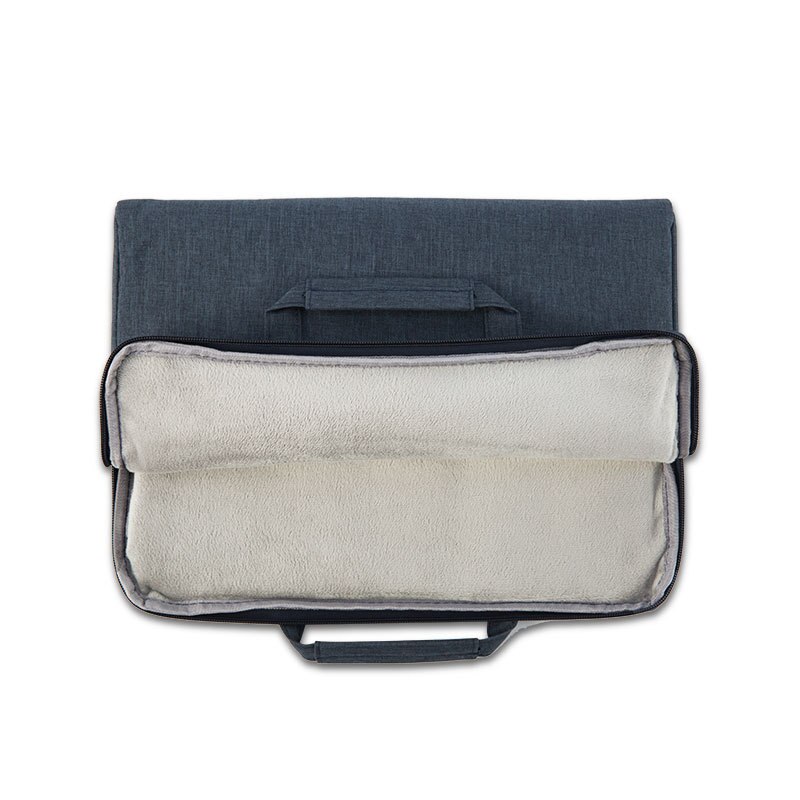 Bolso de hombro para ordenador portátil, bolso de oficina, bolso de cuero para ordenador portátil, Bolsa lateral para hombre