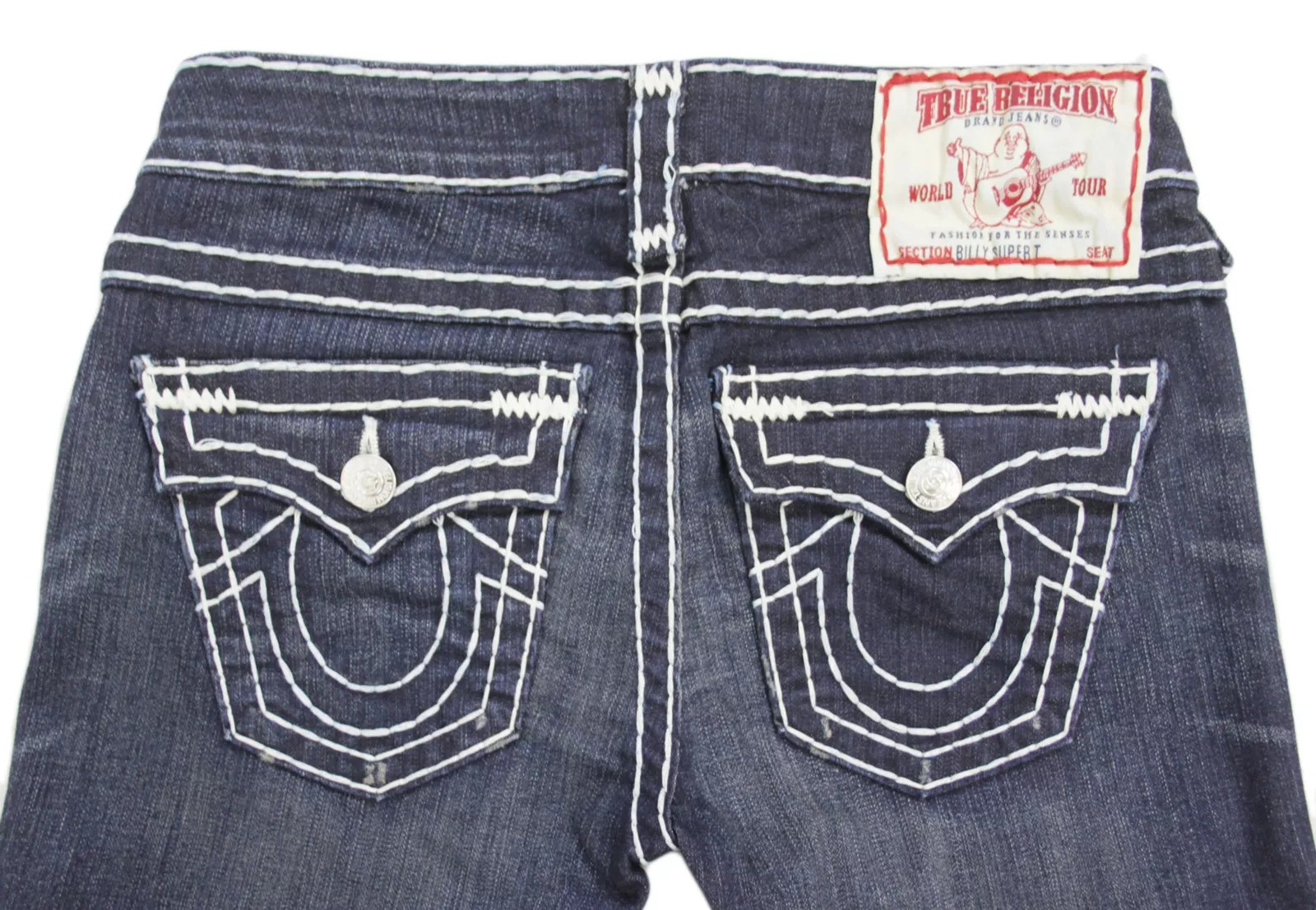 High Waist Buddha Labeling Embroidered Jeans Vintage Gothic Y2K Denim Pants Straight Wide Leg Harajuku Casual Women Clothing